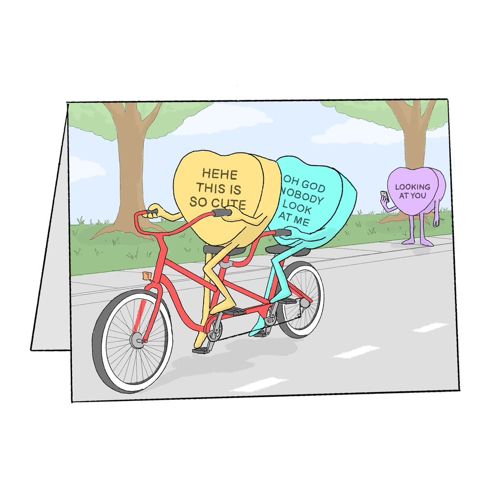 Candy Hearts Greeting Card Set — Tommy Siegel